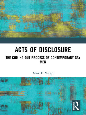 cover image of Acts of Disclosure